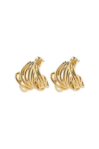 PAMELA GOLD PLATED EARRINGS