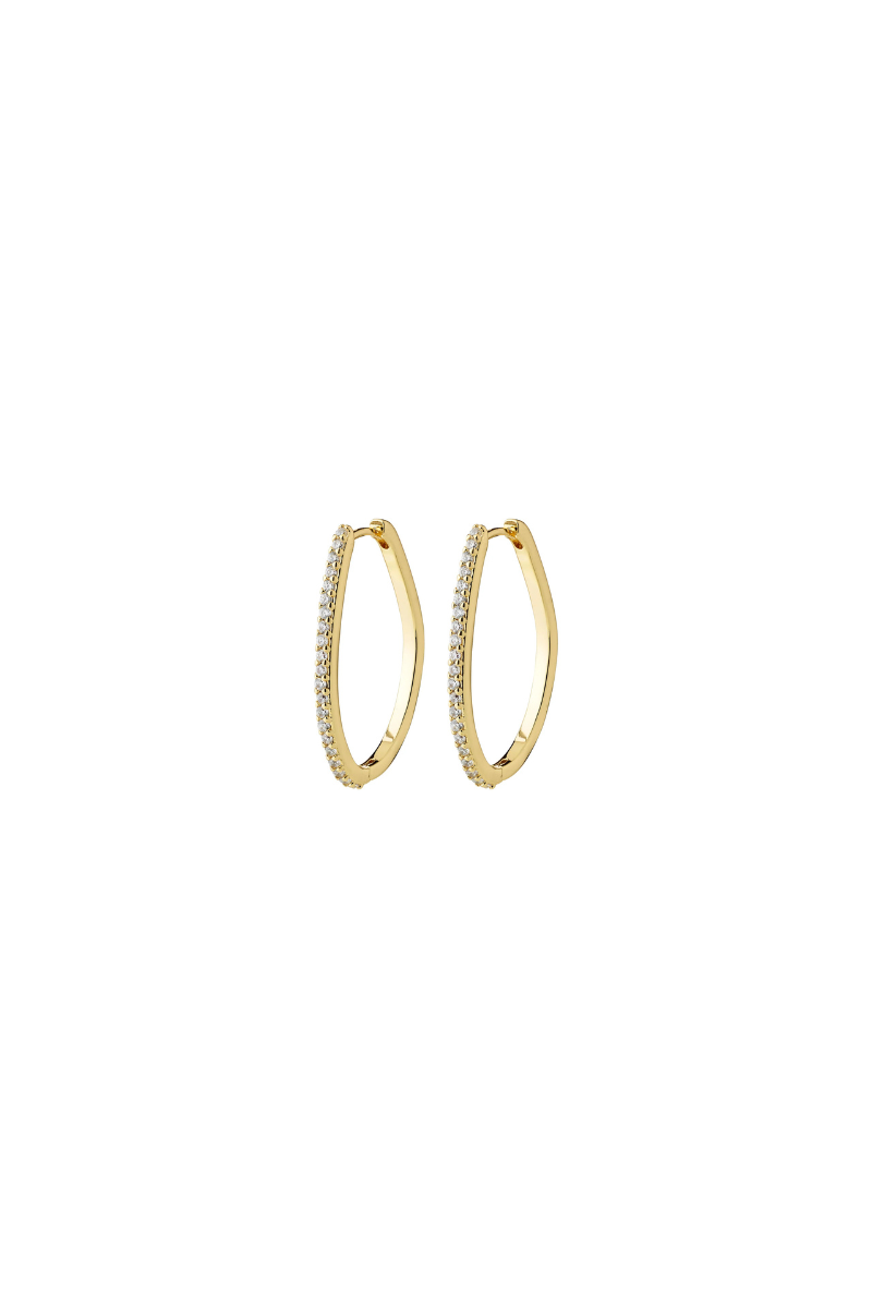 ROOT GOLD PLATED EARRINGS