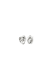 INNER ROSE SILVER PLATED EARRINGS