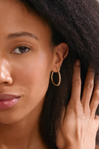 ROOT GOLD PLATED EARRINGS