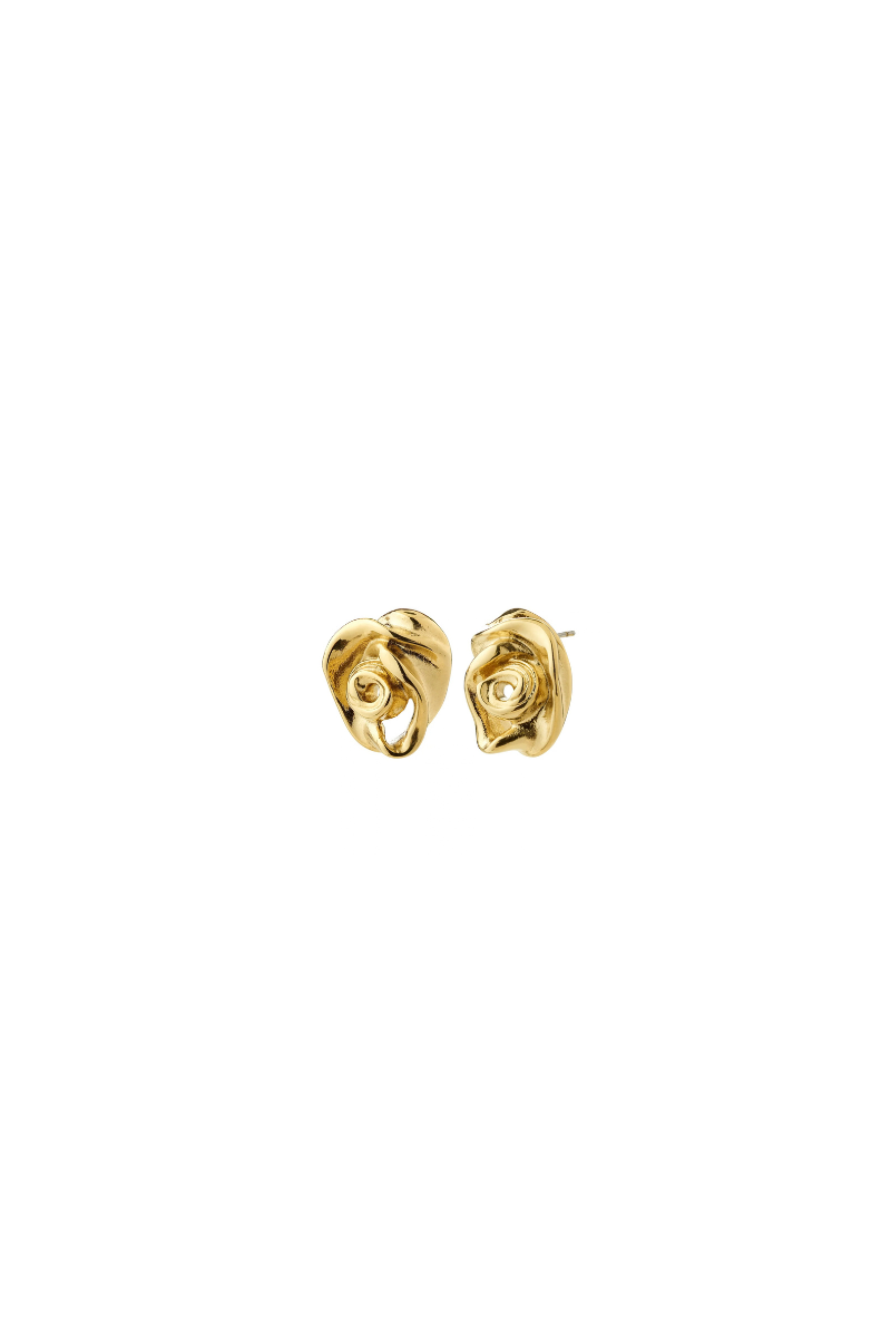 INNER ROSE GOLD PLATED EARRINGS