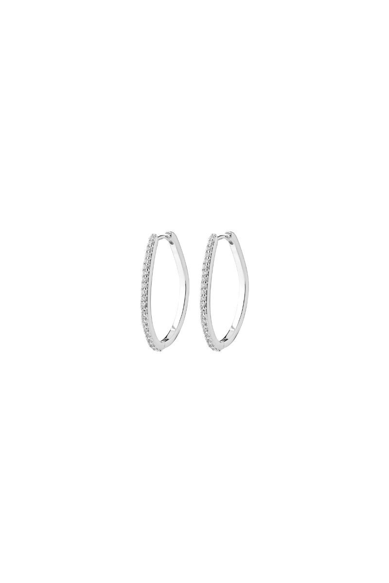 ROOT SILVER PLATED EARRINGS