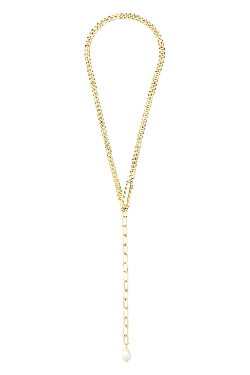 HEAT GOLD PLATED CHAIN NECKLACE