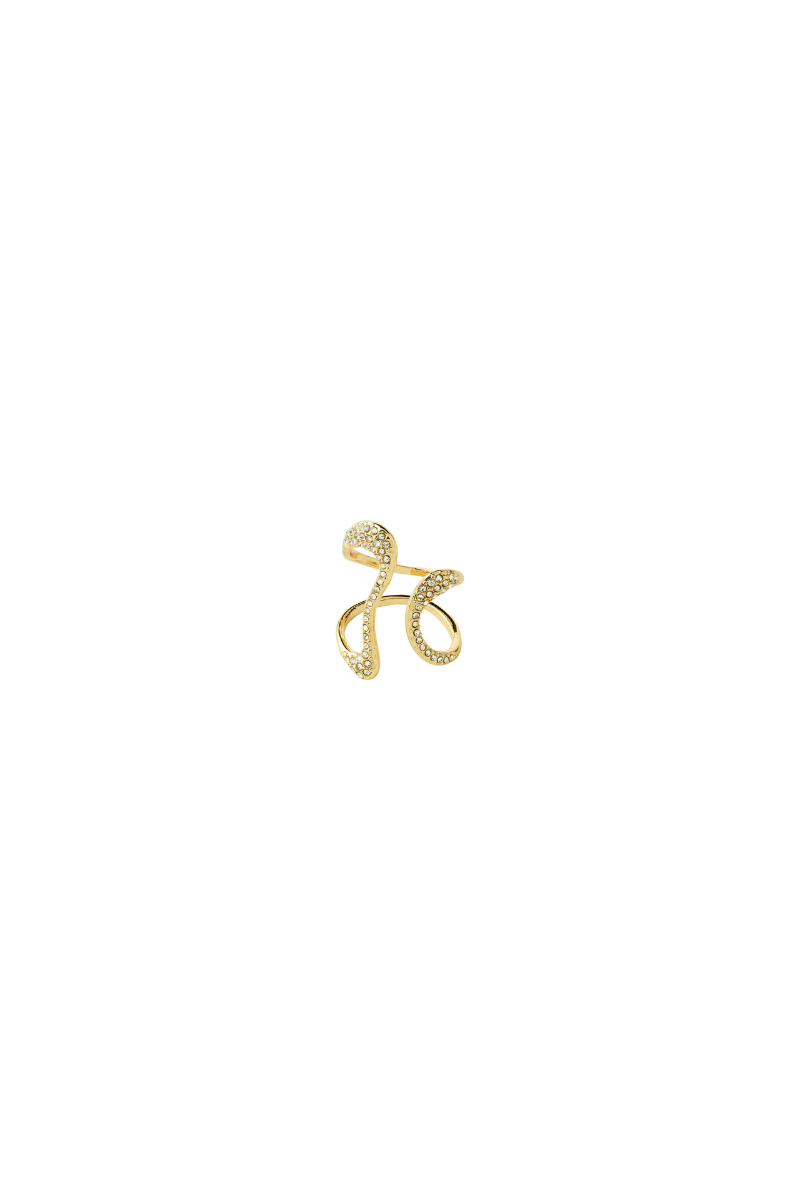 ROOT GOLD PLATED RING
