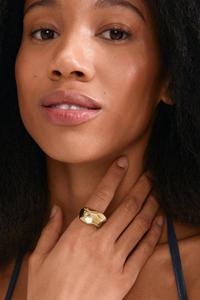 ELYS GOLD PLATED RING