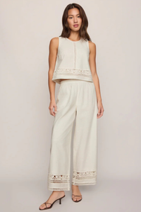 SLOANE EMBROIDERED TOP