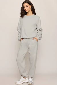 UPTOWN CLASSIC JOGGER IN SILVERLAKE