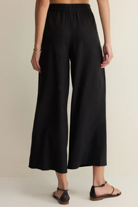 SCOUT LINEN PANTS-BK