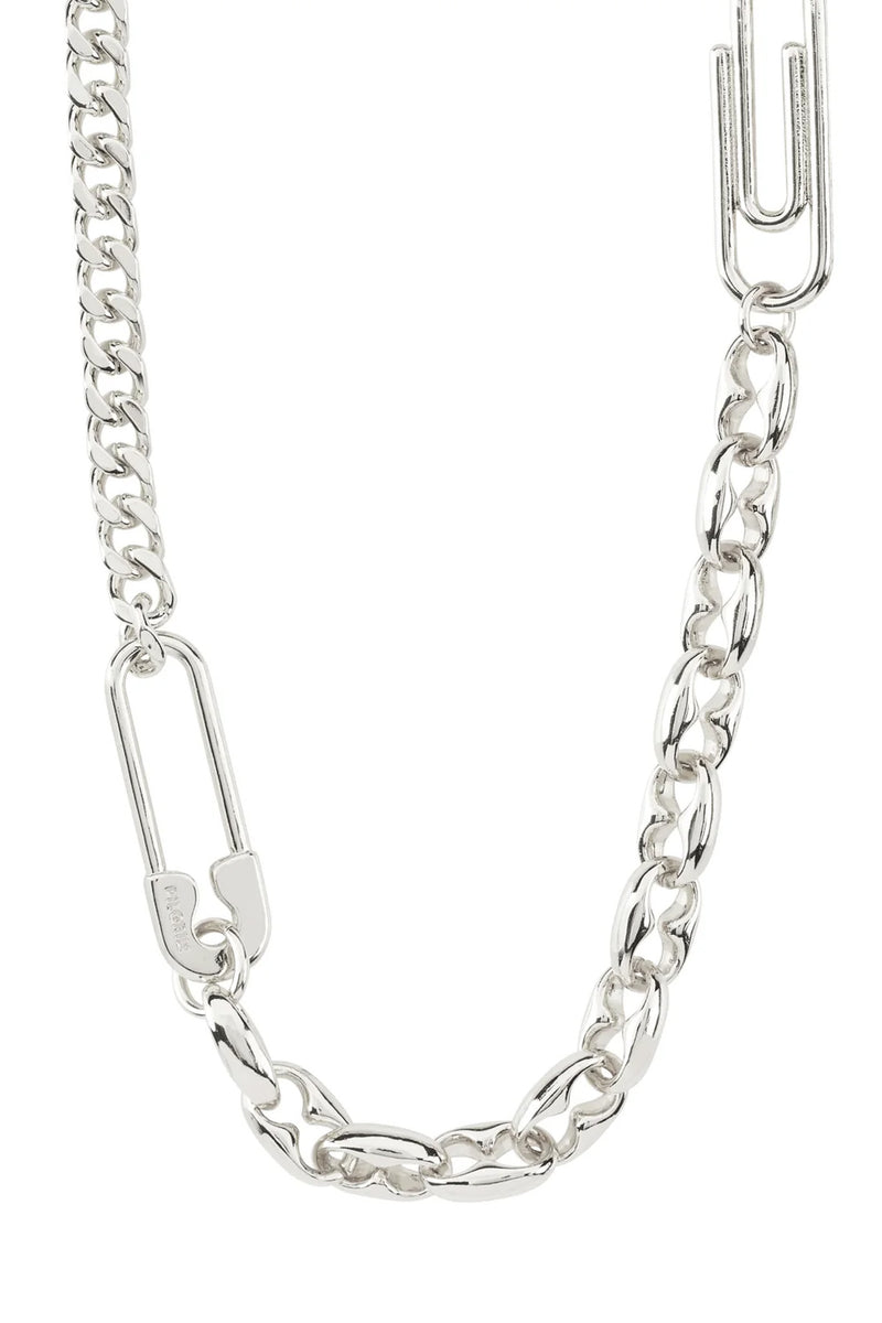 PACE SILVER PLATED CHAIN NECKLACE
