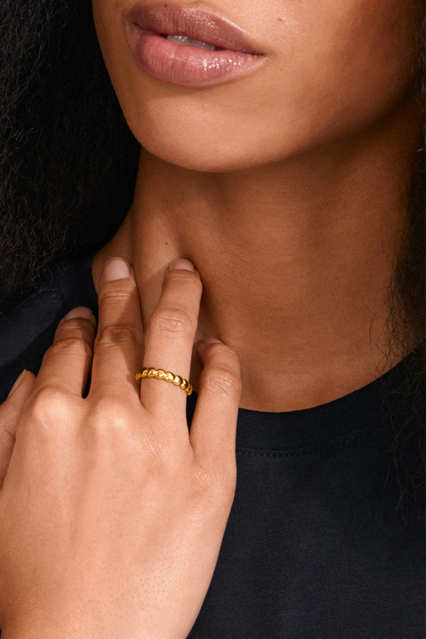 REVAN GOLD PLATED RING