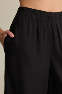 SCOUT LINEN PANTS-BK