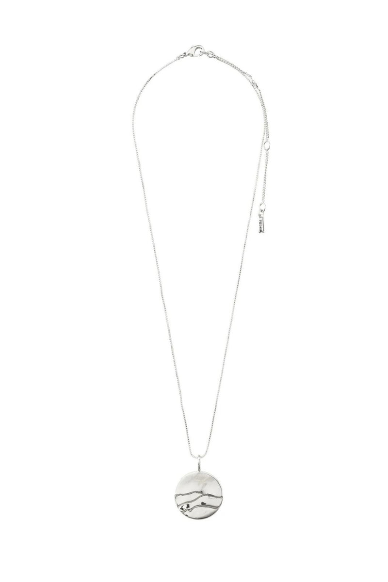 HEAT SILVER PLATED NECKLACE