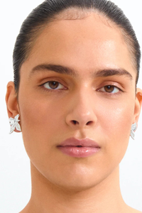 TRACE SILVER PLATED EARRINGS