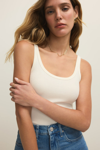 RENAE RIB TANK TOP-CL