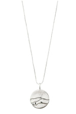 HEAT SILVER PLATED NECKLACE