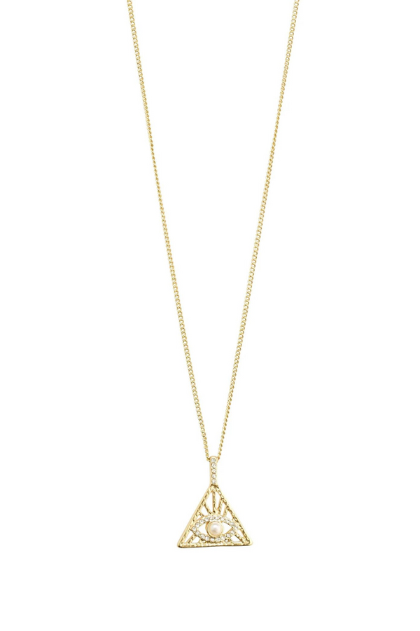 FOCUS GOLD PLATED NECKLACE