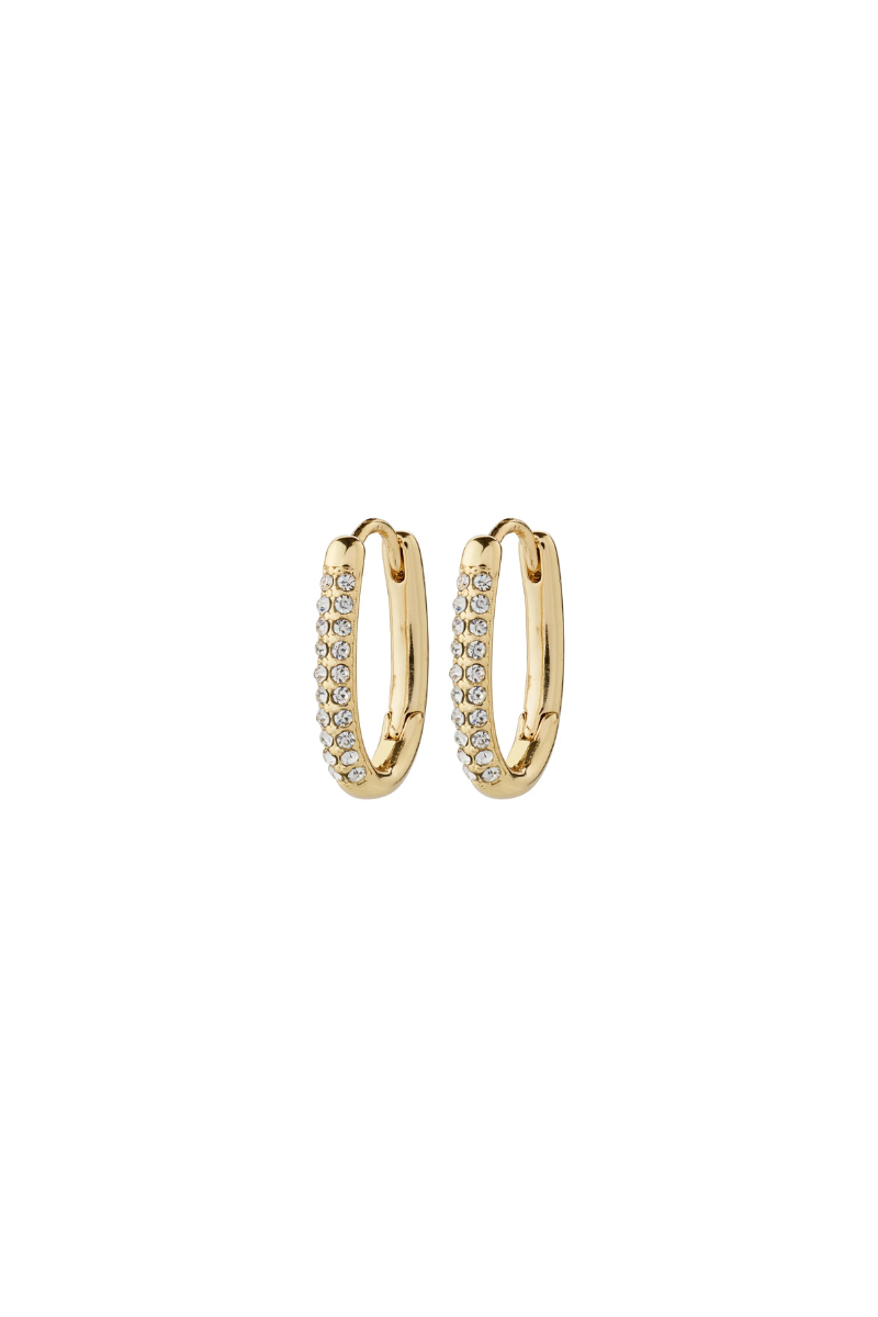 AMIRI GOLD PLATED EARRINGS