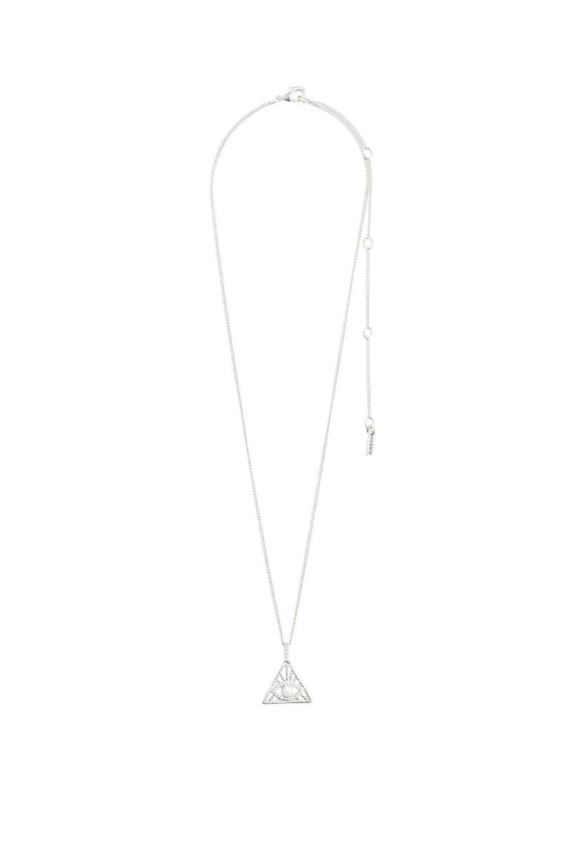 FOCUS SILVER PLATED NECKLACE