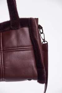 JASHA BAG IN FUDGE CLOAK