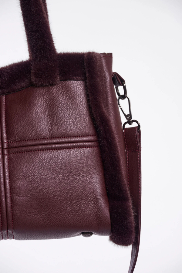 JASHA BAG IN FUDGE CLOAK