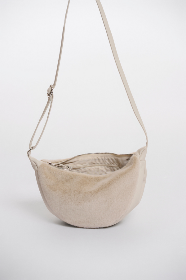 DALINA FAUX FUR BAG-BI