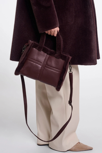 JASHA BAG IN FUDGE CLOAK