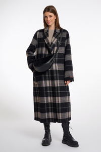 DALINA FAUX FUR BAG-BK