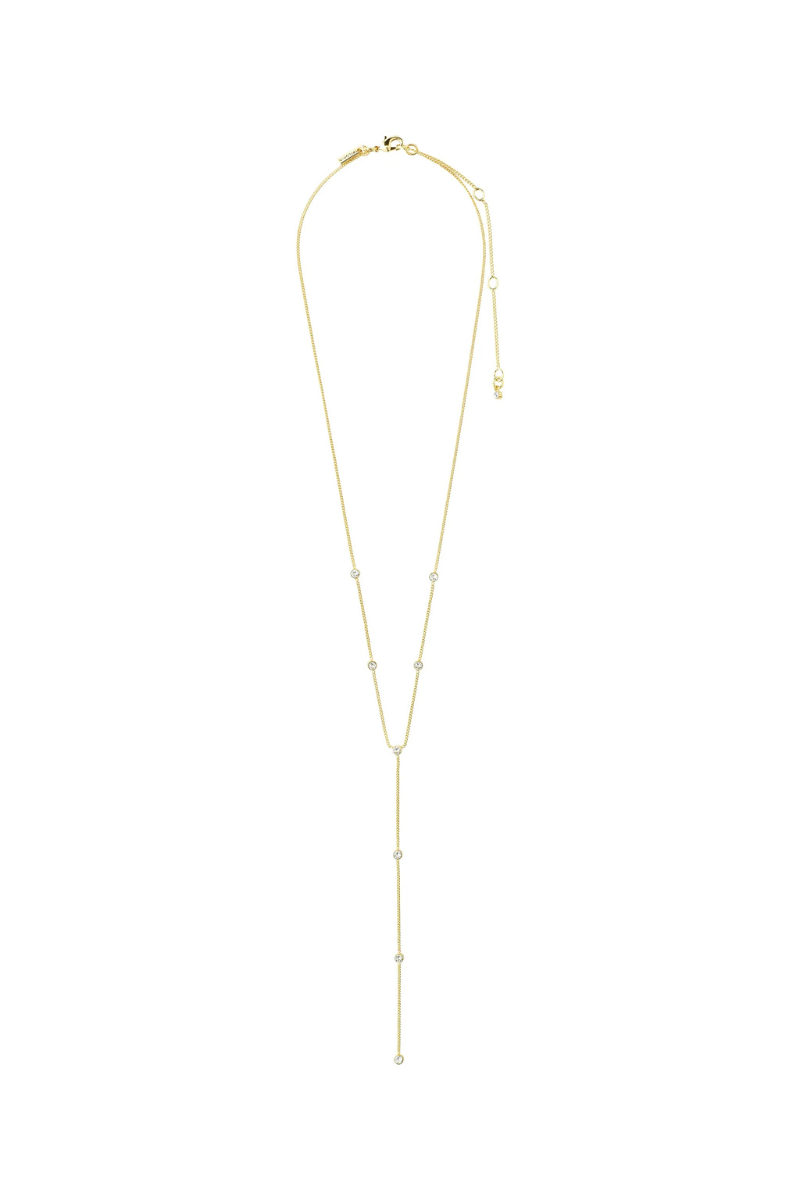 ROOT GOLD PLATED Y NECKLACE
