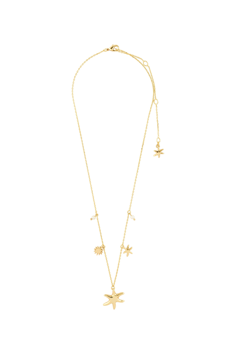 PRISM GOLD PLATED NECKLACE