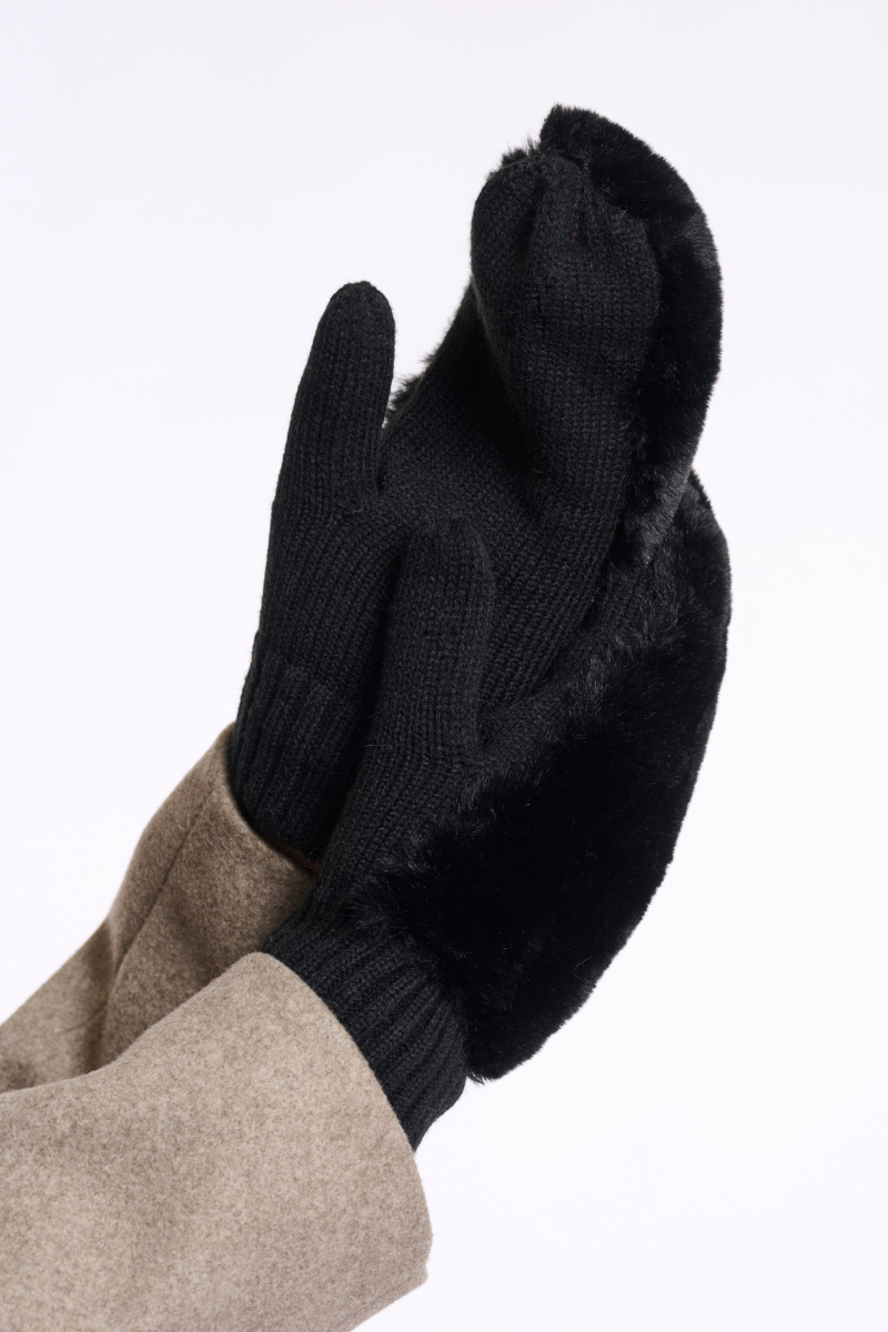 OXO FAUX FUR GLOVES