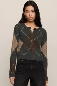 MEDINA ARGYLE CARDIGAN