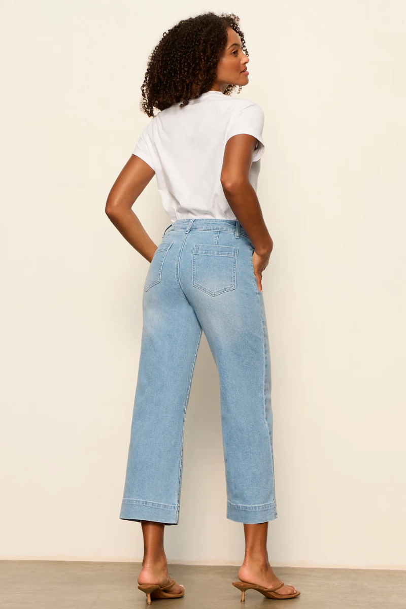 LACE UP TIMELESS TEE-WH