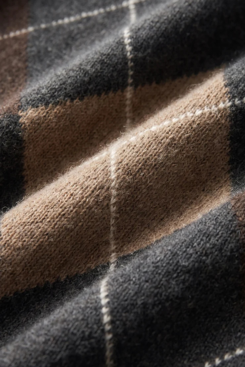 MEDINA ARGYLE CARDIGAN