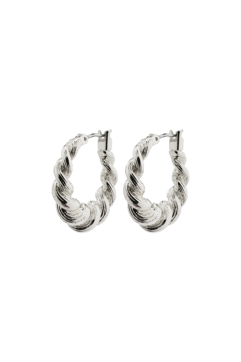 EILEEN SILVER PLATED EARRINGS