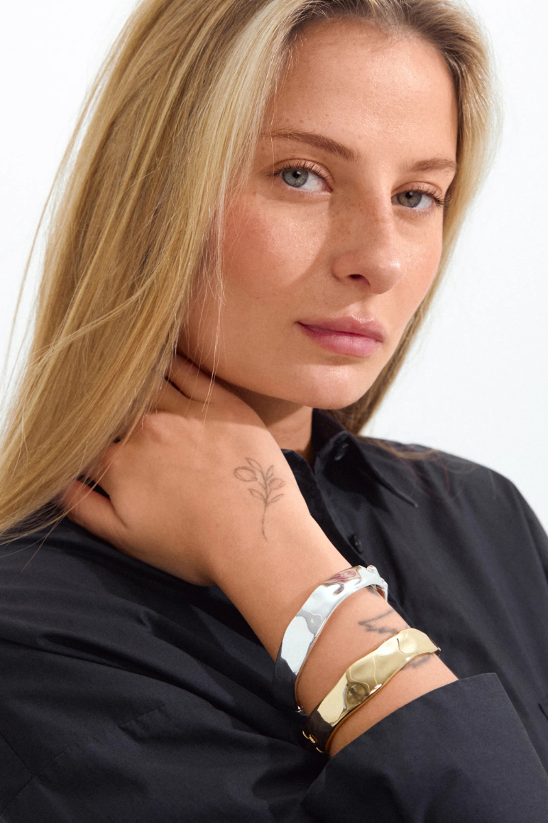 NOW SILVER PLATED BANGLE