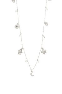 PRUCENCE SILVER PLATED NECKLACE