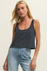 YARELI STRIPED TANK