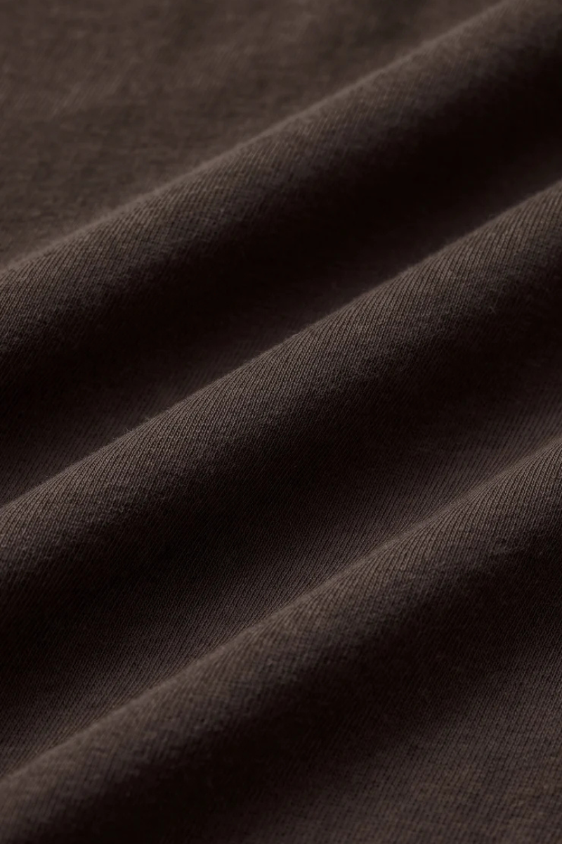FIRST QUARTER HOODIE IN COCOA BEAN