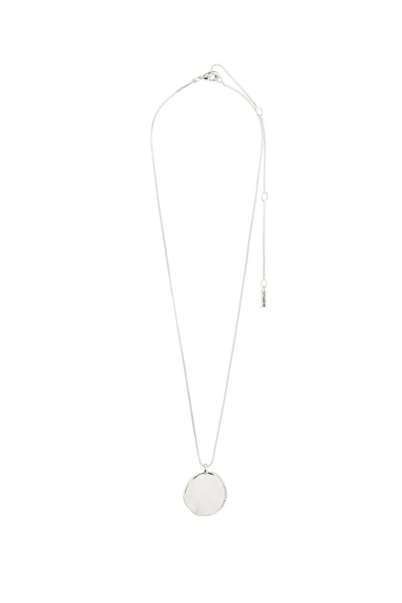 TRUE SILVER PLATED COIN NECKLACE