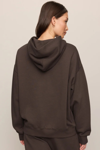 FIRST QUARTER HOODIE IN COCOA BEAN