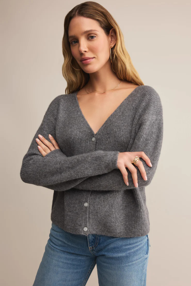 EMILE V NECK CARDIGAN-CHG