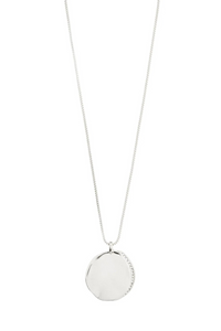 TRUE SILVER PLATED COIN NECKLACE