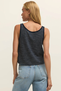 YARELI STRIPED TANK