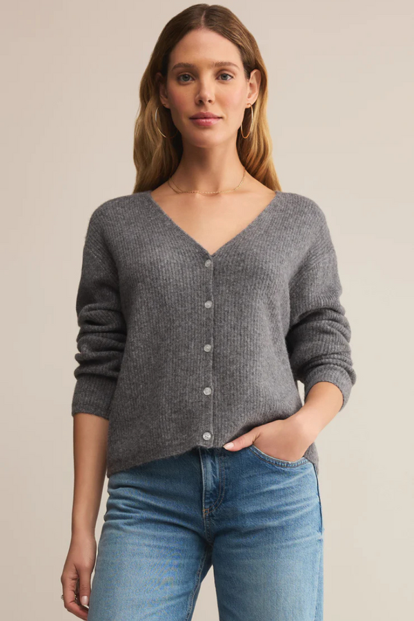 EMILE V NECK CARDIGAN-CHG