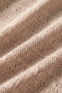 DORRIS SWEATER TOP IN ECRU