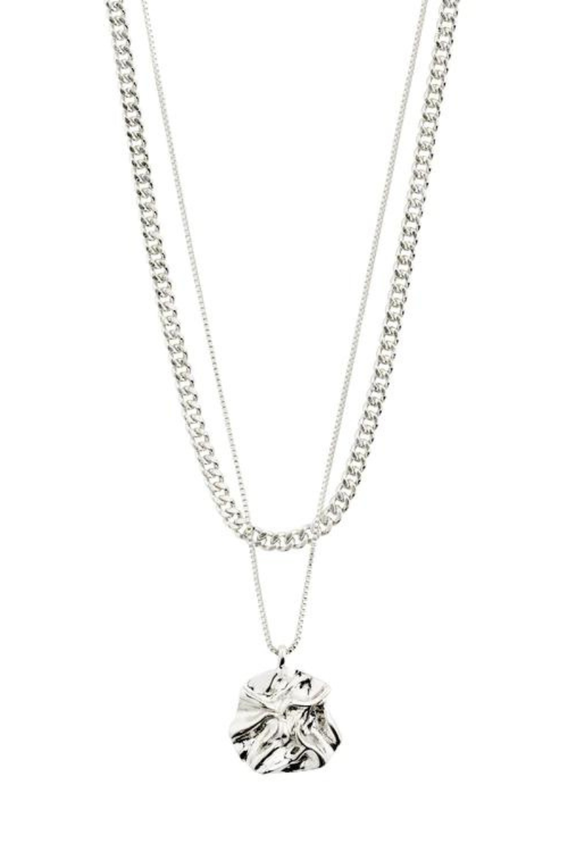 WILLPOWER SILVER PLATED NECKLACE