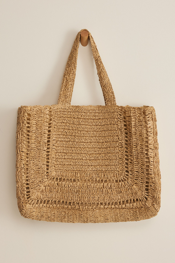 RAFFIA TOTE