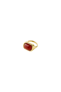 NOW GOLD PLATED RING