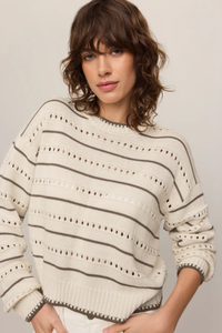DARBY STRIPE SWEATER