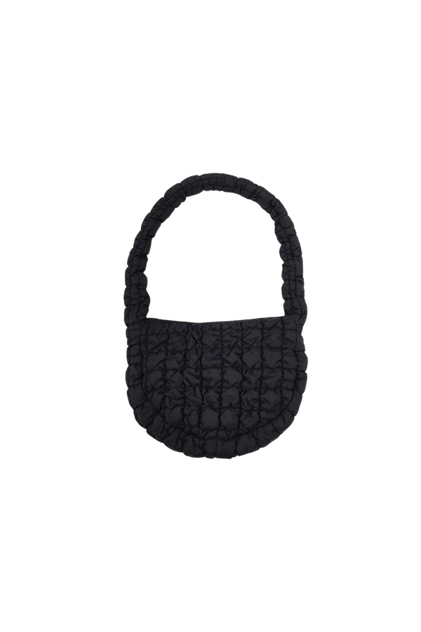 SMALL QUILTED BAG-BK